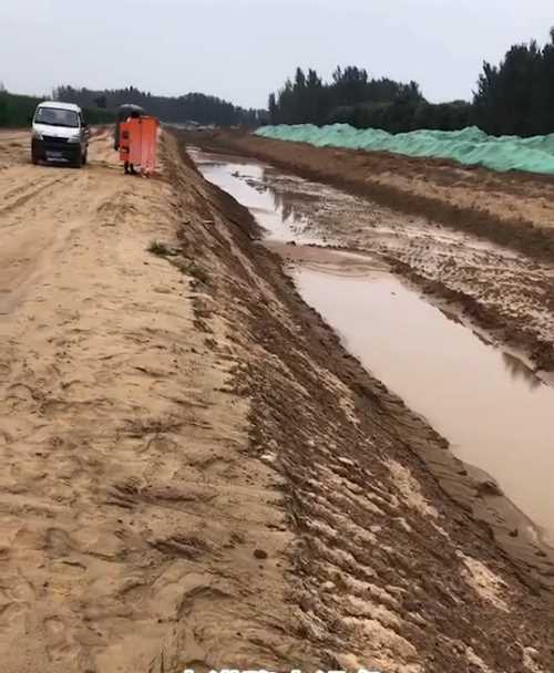 合肥肥东县河道降水